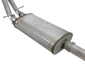 aFe Power - 49-34103 | AFE Power Vulcan Series 3 IN 304 Stainless Steel Cat-Back Exhaust System Uses OE Tips (2019-2024 Silverado, Sierra 1500 V8-5.3L) - Image 4