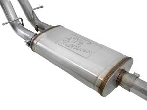 aFe Power - 49-34105-B | AFE Power Vulcan Series 3 IN 304 Stainless Steel Cat-Back Exhaust System w/ Black Tips (2019-2024 Silverado, Sierra 1500 V8-5.3L) - Image 4