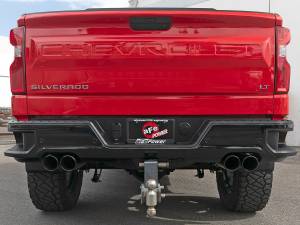 aFe Power - 49-34105-B | AFE Power Vulcan Series 3 IN 304 Stainless Steel Cat-Back Exhaust System w/ Black Tips (2019-2024 Silverado, Sierra 1500 V8-5.3L) - Image 8