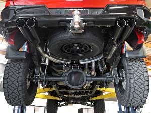 aFe Power - 49-34105-B | AFE Power Vulcan Series 3 IN 304 Stainless Steel Cat-Back Exhaust System w/ Black Tips (2019-2024 Silverado, Sierra 1500 V8-5.3L) - Image 7