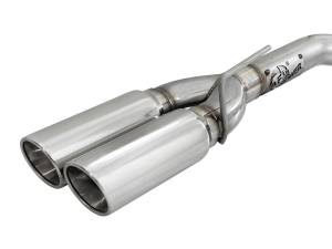 aFe Power - 49-34105-P | AFE Power Vulcan Series 3 IN 304 Stainless Steel Cat-Back Exhaust System w/ Polished Tips (2019-2024 Silverado, Sierra 1500 V8-5.3L) - Image 3