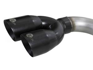 aFe Power - 49-34106-B | AFE Power Vulcan Series 3 IN 304 Stainless Steel Cat-Back Exhaust System w/ Black Tips (2019-2024 Silverado, Sierra 1500 V6-4.3L/V8-5.3L) - Image 3