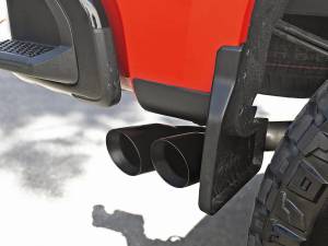 aFe Power - 49-34109-B | AFE Power Vulcan Series 3 IN 304 Stainless Steel Cat-Back Exhaust System w/ Black Tips (2019-2024 Silverado, Sierra 1500 L4-2.7L t) - Image 6