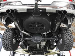 aFe Power - 49-34110-B | AFE Power Vulcan Series 304 Stainless Steel Cat-Back Exhaust System w/ Black Tip (2019-2024 Silverado, Sierra 1500 L4-2.7L t) - Image 4