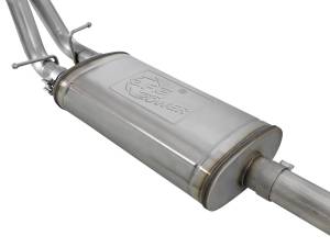 aFe Power - 49-34110-B | AFE Power Vulcan Series 304 Stainless Steel Cat-Back Exhaust System w/ Black Tip (2019-2024 Silverado, Sierra 1500 L4-2.7L t) - Image 3