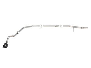 aFe Power - 49-34129-B | AFE Power Rebel XD Series 3 IN 304 Stainless Steel DPF-Back Exhaust w/Dual Black Tips (2020-2021 Silverado, Sierra 1500 L6-3.0L td) - Image 2