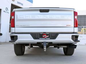 aFe Power - 49-34129-B | AFE Power Rebel XD Series 3 IN 304 Stainless Steel DPF-Back Exhaust w/Dual Black Tips (2020-2021 Silverado, Sierra 1500 L6-3.0L td) - Image 6