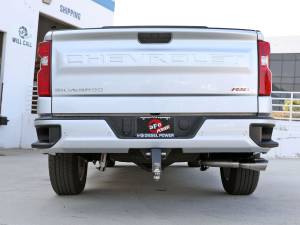 aFe Power - 49-34129-P | AFE Power Rebel XD Series 3 IN 304 Stainless Steel DPF-Back Exhaust w/Dual Polished Tips (2020-2021 Silverado, Sierra 1500 L6-3.0L td) - Image 5