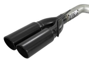 aFe Power - 49-34130-B | AFE Power Vulcan Series 3 IN 304 Stainless Steel DPF-Back Exhaust System w/Black Tip (2020-2021 Silverado, Sierra 1500 L6-3.0L td) - Image 3