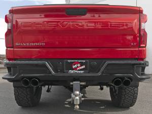 aFe Power - 49-34130-B | AFE Power Vulcan Series 3 IN 304 Stainless Steel DPF-Back Exhaust System w/Black Tip (2020-2021 Silverado, Sierra 1500 L6-3.0L td) - Image 5