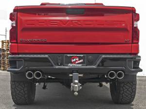 aFe Power - 49-34130-P | AFE Power Vulcan Series 3 IN 304 Stainless Steel DPF-Back Exhaust System w/Polished Tip (2020-2021 Silverado, Sierra 1500 L6-3.0L td) - Image 5