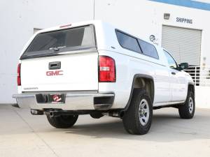 aFe Power - 49-34131-B | AFE Power Gemini XV 3 IN 304 Stainless Steel Cat-Back Exhaust System w/ Cut-Out Black (2009-2018 Silverado, Sierra 1500 V6-4.3/V8-4.8/5.3L) - Image 9