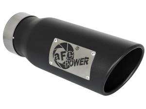 aFe Power - 49-34131-B | AFE Power Gemini XV 3 IN 304 Stainless Steel Cat-Back Exhaust System w/ Cut-Out Black (2009-2018 Silverado, Sierra 1500 V6-4.3/V8-4.8/5.3L) - Image 5