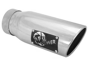 aFe Power - 49-34131-P | AFE Power Gemini XV 3 IN 304 Stainless Steel Cat-Back Exhaust System w/ Cut-Out Polished (2009-2018 Silverado, Sierra 1500 V6-4.3/V8-4.8/5.3L) - Image 5