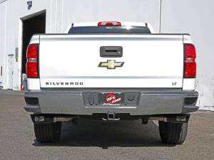 aFe Power - 49-34132-B | AFE Power Gemini XV 3 IN 304 Stainless Steel Cat-Back Exhaust System w/ Cut-Out Black (2014-2019 Silverado, Sierra 1500 V6-4.3L/V8-4.8/5.3L) - Image 9