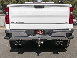 aFe Power - 49-34139-P | AFE Power Gemini XV 3 IN 304 Stainless Steel Cat-Back Exhaust System w/ Cut-Out Polished (2019-2024 Silverado, Sierra 1500 V8-5.3L) - Image 9