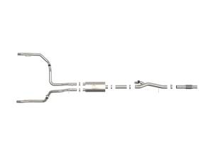 aFe Power - 49-34140 | AFE Power Gemini XV 3 IN 304 Stainless Steel Cat-Back Exhaust System w/ Cut-Out (2019-2024 Silverado, Sierra 1500 V8-6.2L) - Image 2