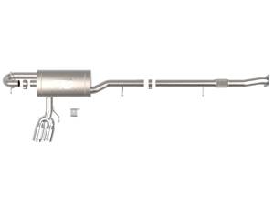 aFe Power - 49-34142-P | AFE Power Rebel Series 3 IN 304 Stainless Steel Cat-Back Exhaust System w/Polished Tip (2023-2024 Colorado L4-2.7L t) - Image 2