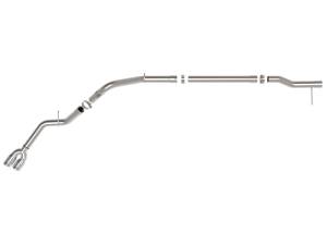 aFe Power - 49-34145-P | AFE Power Rebel XD Series 3 IN 304 Stainless Steel DPF-Back Exhaust w/Dual Polished Tips (2023-2024 Silverado, Sierra 1500 L6-3.0L td) - Image 2