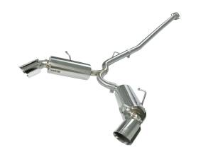 49-36023-1P | AFE Power Takeda 2-1/2 IN 304 Stainless Steel Cat-Back Exhaust System w/Polished Tip (2013-2024 86 H4-2.0L)