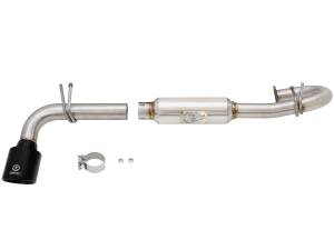 aFe Power - 49-36025-B | AFE Power Takeda 2-1/4 to 2-1/2 IN 304 SS Axle-Back Exhaust System w/Black Tip (2011-2016 tC L4-2.5L) - Image 2