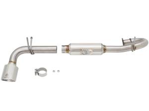 aFe Power - 49-36025-P | AFE Power Takeda 2-1/4 to 2-1/2 IN Stainless Steel Axle-Back Exhaust Sys w/Polished Tip (2011-2016 tC L4-2.5L) - Image 2