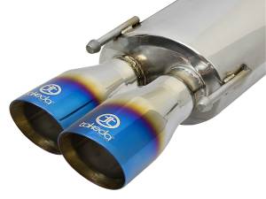 aFe Power - 49-36037-L | AFE Power Takeda 2 IN 304 Stainless Steel Axle-Back Exhaust System w/ Blue Flame Tip (2018-2023 RC 300 L4-2.0L t) - Image 4