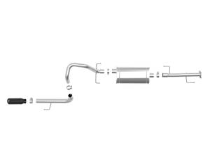 aFe Power - 49-36040-1B | AFE Power MACH Force-Xp 2-1/2 IN 304 Stainless Steel Cat-Back Exhaust System w/Black Tip (2010-2024 4Runner V6-4.0L) - Image 2