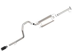 aFe Power - 49-36048-B | AFE Power Vulcan Series 2-1/2 IN 304 Stainless Steel Cat-Back Exhaust System w/Black Tip (2010-2023 GX 460 V8-4.6L) - Image 2