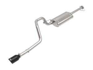 49-36048-B | AFE Power Vulcan Series 2-1/2 IN 304 Stainless Steel Cat-Back Exhaust System w/Black Tip (2010-2023 GX 460 V8-4.6L)