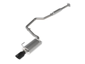 aFe Power - 49-36052-B | AFE Power Takeda 2-1/4 IN 304 Stainless Steel Cat-Back Exhaust System w/Black Tip (2012-2016 Impreza H4-2.0L) - Image 1