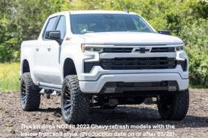 Rough Country - F-C11911A-G1C | Rough Country Pocket Fender Flares For Chevrolet Silverado 1500 (2019-2021) | Overcast - Image 7