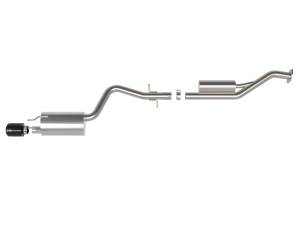 aFe Power - 49-36058-B | AFE Power Takeda 2-1/2 IN 304 Stainless Steel Cat-Back Exhaust System w/ Black Tip (2001-2005 IS300 L6-3.0L) - Image 2