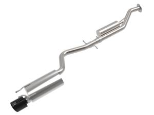 49-36058-B | AFE Power Takeda 2-1/2 IN 304 Stainless Steel Cat-Back Exhaust System w/ Black Tip (2001-2005 IS300 L6-3.0L)