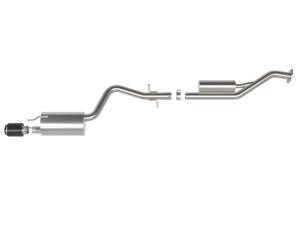 aFe Power - 49-36058-C | AFE Power Takeda 2-1/2 IN 304 Stainless Steel Cat-Back Exhaust System Carbon Fiber (2001-2005 IS300 L6-3.0L) - Image 2