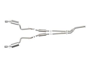 aFe Power - 49-36059-P | AFE Power Takeda 3 IN to 2-1/2 IN 304 Stainless Steel Cat-Back Exhaust System w/Polish Tip (2016-2017 IS200t L4-2.0L t) - Image 2