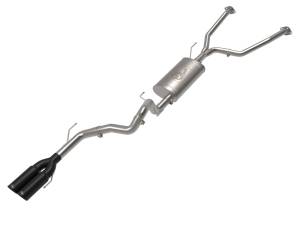 aFe Power - 49-36068-B | AFE Power Vulcan Series 2-1/2 IN to 3 IN Stainless Steel Cat-Back Exhaust w/Black Tip (2023-2024 Sequoia V6-3.4L tt) - Image 1