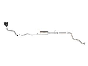 aFe Power - 49-36074-B | AFE Power Vulcan Series 2-1/2 IN to 3 IN Stainless Steel Cat-Back Exhaust w/Black Tip (2024-2024 Tacoma L4-2.4L t) - Image 2