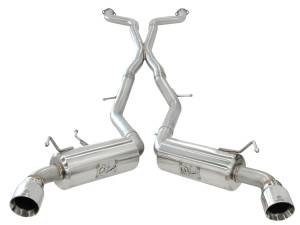 aFe Power - 49-36107 | AFE Power Takeda 2-1/2 IN 304 Stainless Steel Cat-Back Exhaust System (2009-2020 370Z V6-3.7L) - Image 1