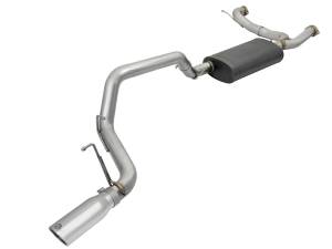 49-36114-P | AFE Power MACH Force XP 3" Cat-Back 304 Stainless Steel Exhaust System w/Black Tip (2010-2019 Patrol Y62 V8-5.6L)