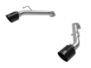 49-36137-B | AFE Power Takeda 2-1/2 IN 304 Stainless Steel Axle-Back Exhaust System w/ Black Tips (2023-2024 Z V6-3.0L tt)