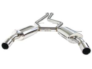 aFe Power - 49-36301 | AFE Power MACH Force-Xp 2-3/4 IN 304 Stainless Steel Cat-Back Exhaust System (2007-2010 335i E90/92/93 L6-3.0L t) - Image 2