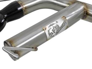 aFe Power - 49-36302-B | AFE Power MACH Force-Xp 3 IN 304 Stainless Steel Axle-Back Exhaust System w/Black Tip (2008-2013 135i E82/E88 L6-3.0L t) - Image 3