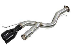 aFe Power - 49-36302-B | AFE Power MACH Force-Xp 3 IN 304 Stainless Steel Axle-Back Exhaust System w/Black Tip (2008-2013 135i E82/E88 L6-3.0L t) - Image 1