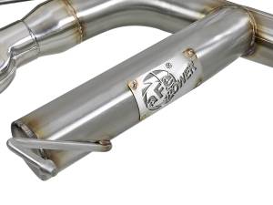 aFe Power - 49-36302-P | AFE Power MACH Force-Xp 3 IN 304 Stainless Steel Axle-Back Exhaust System w/Polished Tip (2008-2013 135i E82/E88 L6-3.0L t) - Image 3