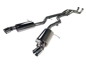 49-36306 | AFE Power MACH Force-Xp 2-3/4 IN 304 Stainless Steel Cat-Back Exhaust System (2011-2012 335i E90/92 L6-3.0L t)