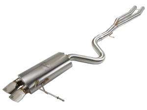 aFe Power - 49-36313 | AFE Power MACH Force-Xp 2-1/2 IN 304 Stainless Steel Cat-Back Exhaust System (2007-2013 328i E90/92/93 L6-3.0L t) - Image 2