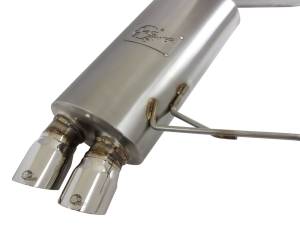 aFe Power - 49-36313 | AFE Power MACH Force-Xp 2-1/2 IN 304 Stainless Steel Cat-Back Exhaust System (2007-2013 328i E90/92/93 L6-3.0L t) - Image 3