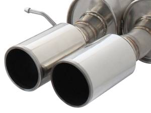 aFe Power - 49-36317-P | AFE Power MACH Force-Xp 3 IN 304 Stainless Steel Cat-Back Exhaust System w/Polished Tip (2012-2017 M5 F10 V8-4.4L tt) - Image 3