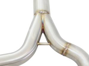 aFe Power - 49-36325-P | AFE Power MACH Force-Xp 2-1/2 IN Stainless Steel Downpipe-Back Exhaust Sys w/Polished Tip (2012-2015 335i F30 L6-3.0L t) - Image 3